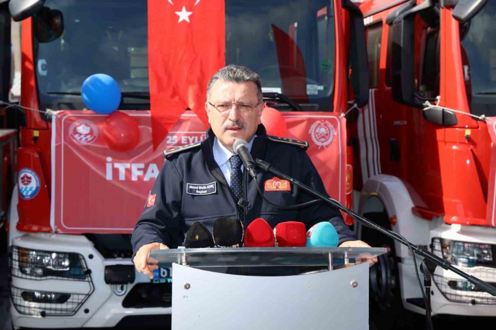 Trabzon İtfaiyesi’ne 9 Yeni Araç Kazandırıldı