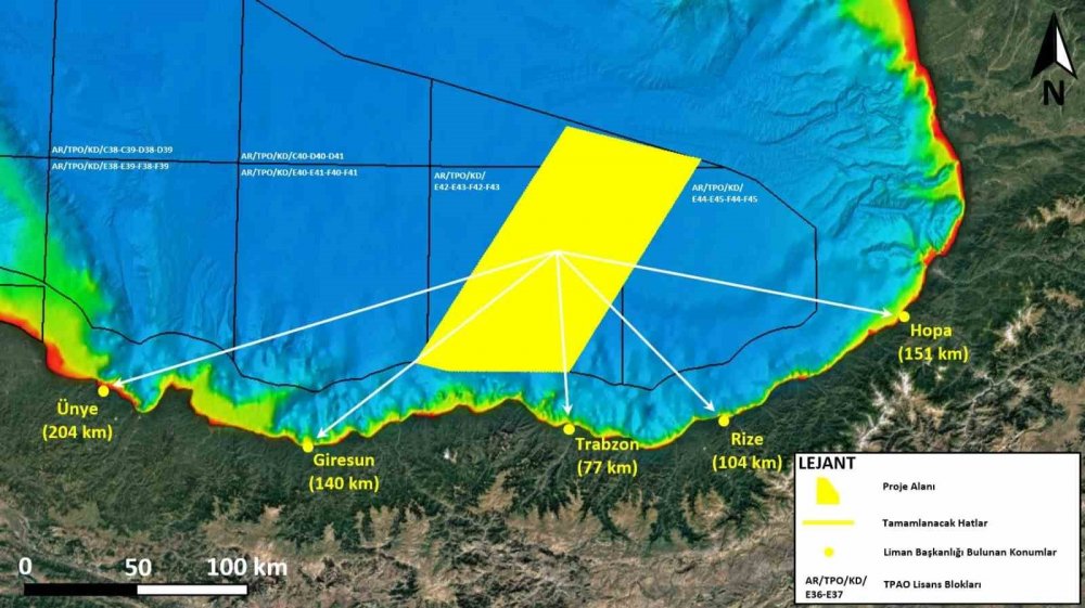 Trabzon ve Rize açıklarında enerji arayışı: Barbaros Hayreddin Paşa Karadeniz’de sahaya indi