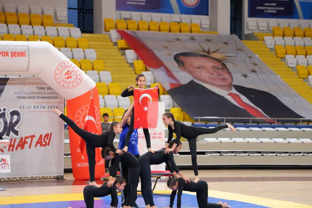Bayburt’ta ’amatör Spor Haftası’ Etkinlikleri Düzenlendi