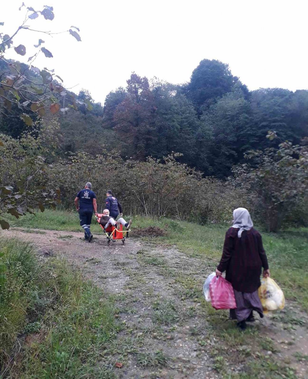 Trabzon’un Araklı İlçesinde Diyaliz Hastasının "yol" Çilesi