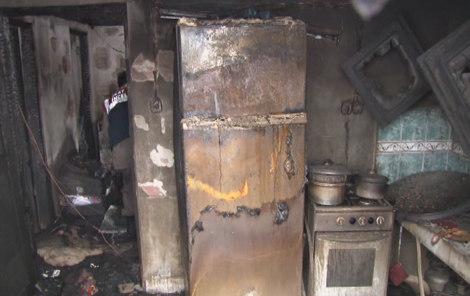 Rize'de Yangın 2 Ölü