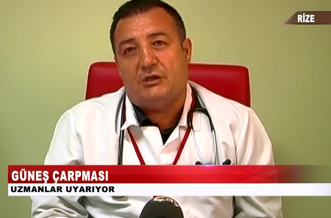 Güneş Çarpması Dikkat