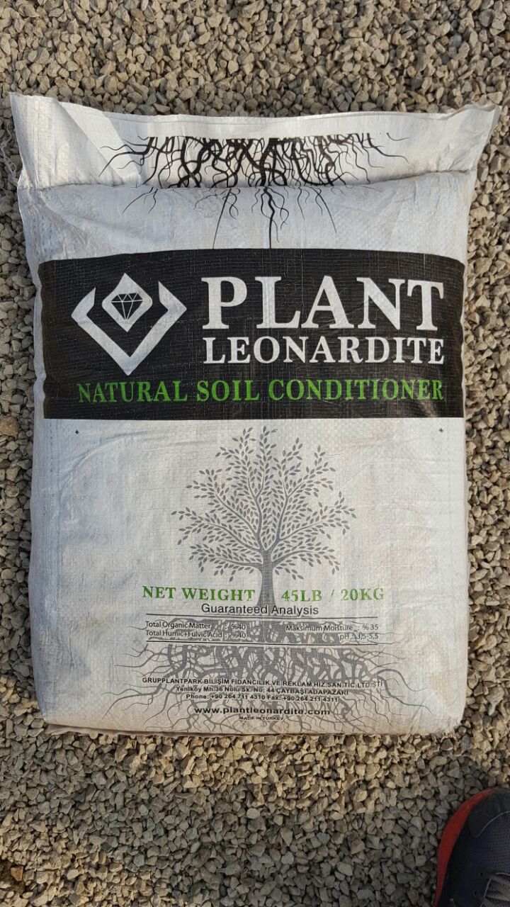 plant leonardit uygulama bahçesi verimi arttırdı