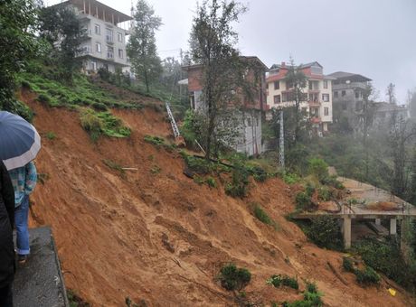 rize güneysu heyelan anı