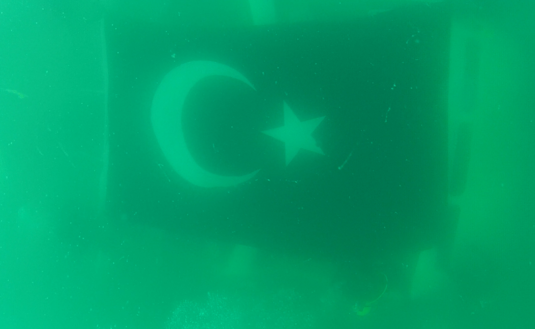 Rize'de Batırılan Gemi İçin Daldılar