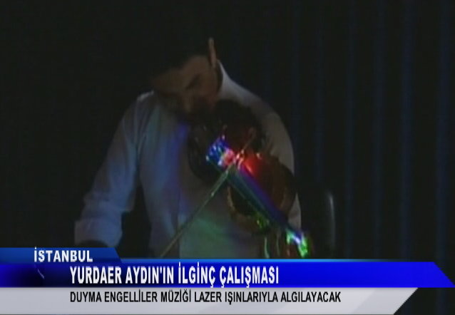 Duyma Engelliler İçin Lazerli Keman