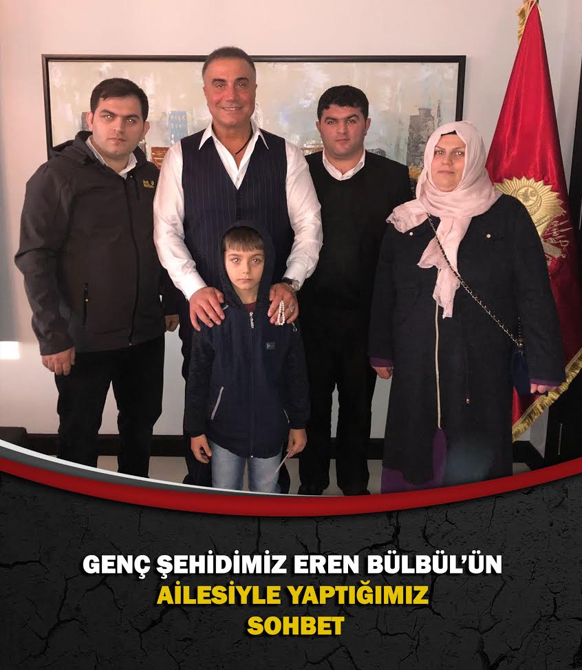 sedat peker eren bulbul un ailesine ev hediye etti